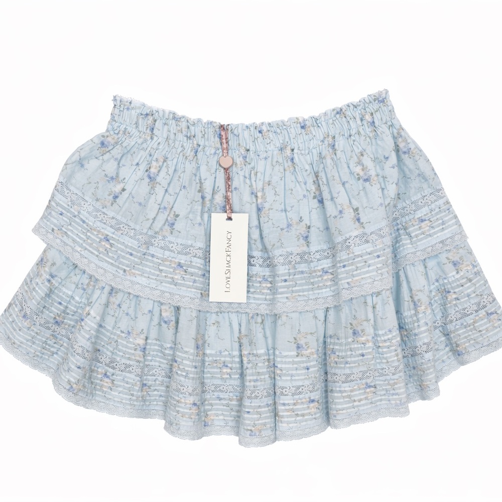 NWT LoveShackFancy ruffle mini small